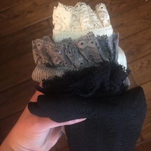 New Bundle Of 3 pairs of thigh high socks